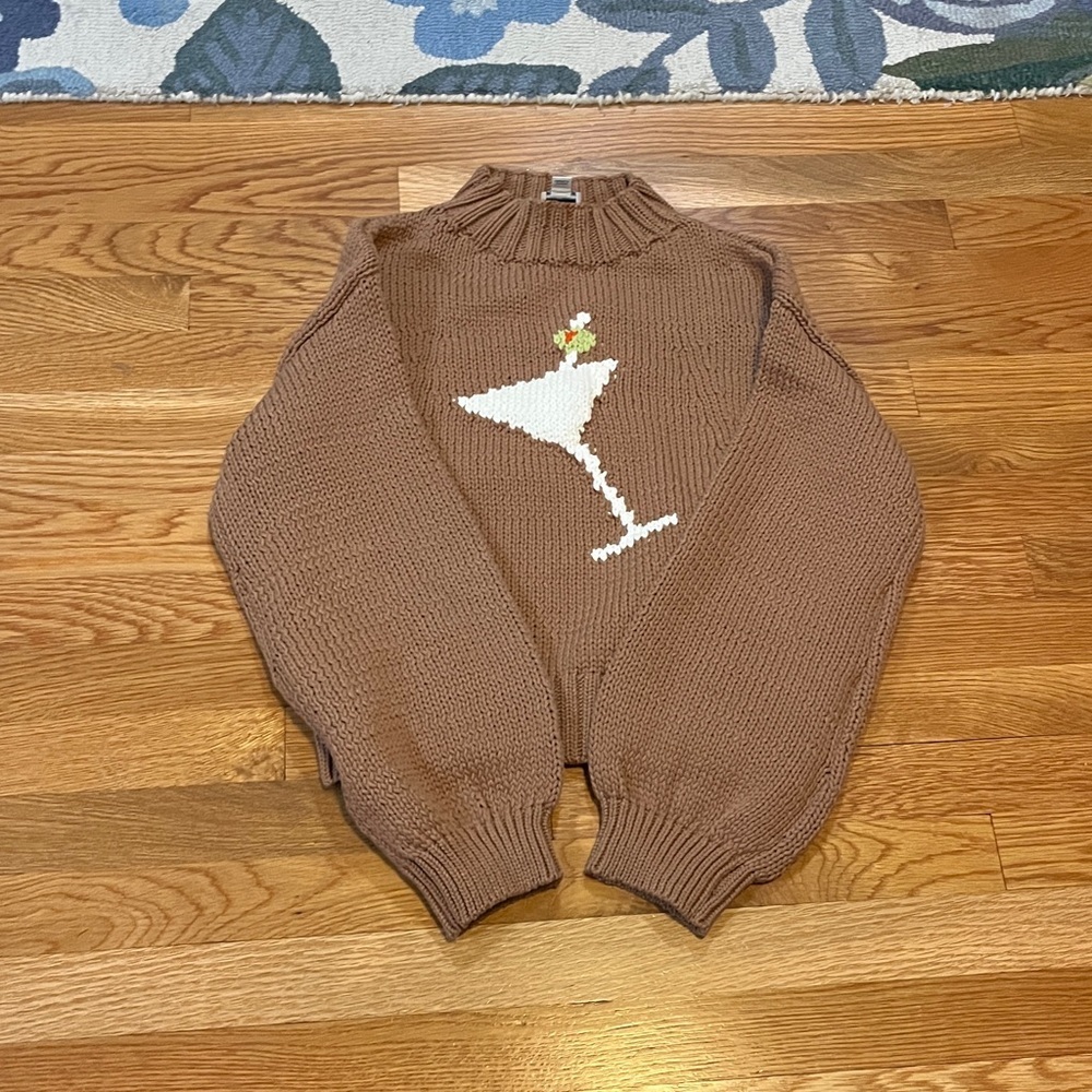Anthropologie Pippa Mock-Neck Sweater Icon Edition Size Medium NWOT - Picture 12 of 14